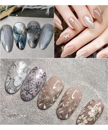 Silver Nail Gel Metallic Gel Painting Nail Polish 3D Metal Painting Gel Drawing Nail Gel Soak Off DIY Nail Art Nail Decoration - Buy Online on SooperMarket.com