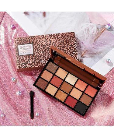3 Makeup Pallet for Eyes - 15 Colors Matte Eyeshadow Palette | Pigmented Shimmer Eye Shadow Palette Blendable Long Lasting Waterproof Makeup Kit Kot-au 3 Pcs 3 - Buy Online on SooperMarket.com