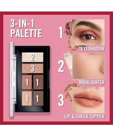 Buy Mini Power Palette - 002 Sassy | Vibrant Eyeshadow for All Skin Types | International Shipping Available - Buy Online on SooperMarket.com