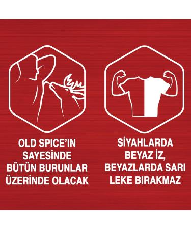 Old Spice Captain Stick Deodorant 50 ml / 1.7 Oz - Pack of 6 - Buy Online on SooperMarket.com