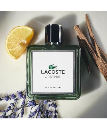 Lacoste Original Eau de Parfum - Long Lasting Scent with notes of Bergamot Clary Sage and Sandalwood - Fougere Woody Ambery - Buy Online on SooperMarket.com