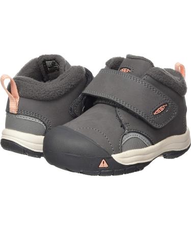 KEEN Kootenay III Mid Waterproof Snow Boot Toddler 4T Steel Grey/Dusty Pink - Buy Online on SooperMarket.com