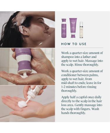 Virtue Flourish Hair Growth Regimen for Women - Minoxidil 5% Foam for Fine & Thinning Hair | Sulfate Free & Color Safe - International Shipping Available - Buy Online on SooperMarket.com