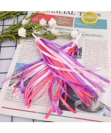 Kuou Handlebar Tassels for Kids - Colorful Bicycle Streamer Ribbons | Fun Bike Decorations - Buy Online on SooperMarket.com