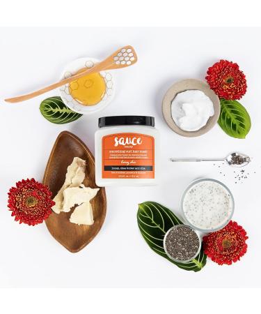 Sauce Beauty Honey Chia Smoothing Curl Mask - 10.5 Fl Oz - Hydrating Mask for Curly Hair - Tames Frizz & Hydrates Natural Curls - Buy Online on SooperMarket.com