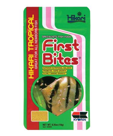 HIKARI First Bites Semi-Floating Fry Food for Pets 0.35-Ounce 9.92 g (Pack of 1)