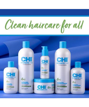 CHI HydrateCare Hydrating Shampoo - Sulfate Free Paraben Free Cruelty Free | 25 Oz for Balanced Hair Moisture & Damage Protection - Buy Online on SooperMarket.com