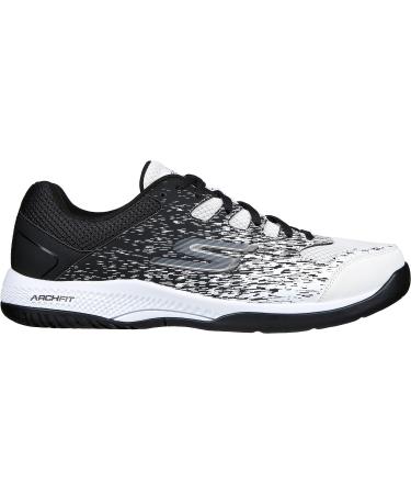 Skechers Men's Viper Court Pickleball Shoes 11 White/Black - Arch Fit Support - Buy Online on SooperMarket.com