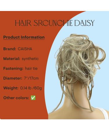 CAISHA XXL Hair Part Hair Tie - Daisy Dutt Updos | Braided Wavy Synthetic Fiber Heat-Resistant - Dark Blond Mix #18th613a & G25D | International Shipping - Buy Online on SooperMarket.com