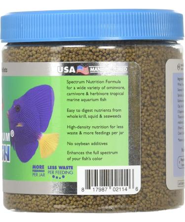 New Life Spectrum Marine Fish Tropical Food Pellets 5.3oz - Pack of 1 - Buy Online on SooperMarket.com