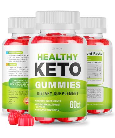 Alapor Healthy Keto Gummies - ACV Keto Gummy Bears Dietary Supplement 30 Days Supply - Buy Online on SooperMarket.com