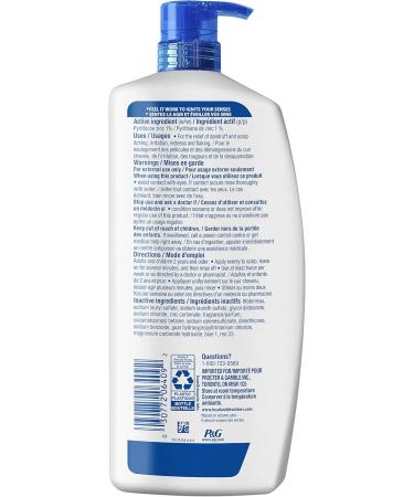 Head & Shoulders Classic Clean Shampoo 835ML White and Blue 1 835 ml (Pack of 1) - Buy Online on SooperMarket.com