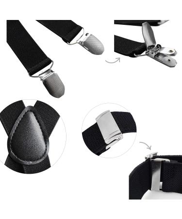 Axy Children's Y-Shaped Braces for Boys (7-12 Years) - 2.5 cm Wide 3 Strong Clips Multi-Color Options - HTK25-1 - Buy Online on SooperMarket.com