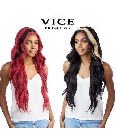 Sensationnel Vice Lace Front Wig - HD Transparent Lace - Pre-Plucked Hairline - Vice Unit 12 - HBRED/1 - Buy Online on SooperMarket.com