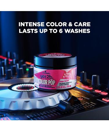 Got2b Color Pop Pink Semi-Permanent Hair Color Mask 5.1 oz - Buy Online on SooperMarket.com