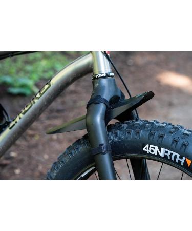 Portland Design Works Mud Shovel 6.5 Fat Bike Fork Fender - Black Topo | PDW 373 - Buy Online on SooperMarket.com