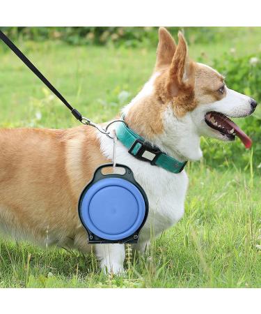 Buy Foldable Silicone Meal Cones & Double Dog Bowls | Portable Pet Feeders for Travel & Camping - Buy Online on SooperMarket.com