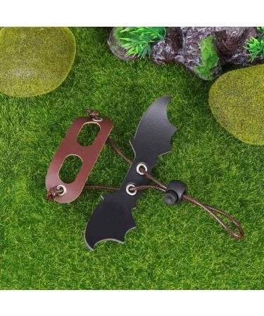 Adjustable Lizard Traction Rope Climbing Pet Belt - 3 Pieces Cool Leather Wings Leash for Training | International Shipping - Buy Online on SooperMarket.com