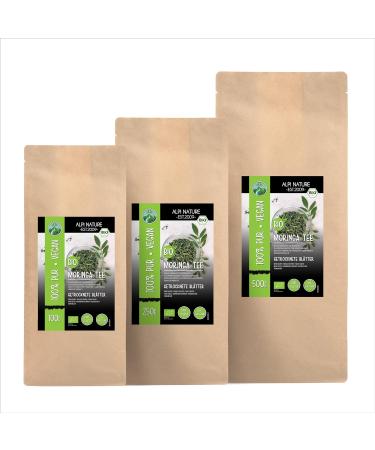 Organic Moringa Leaves Tea - 100% Natural Cut Leaves from Controlled Cultivation (250g) - Buy Online on SooperMarket.com
