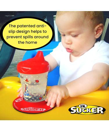 Lil Sucker Slogan Suction Rings Coaster Holders 2 Pack - Secure Drink Coasters for Tables - Buy Online on SooperMarket.com