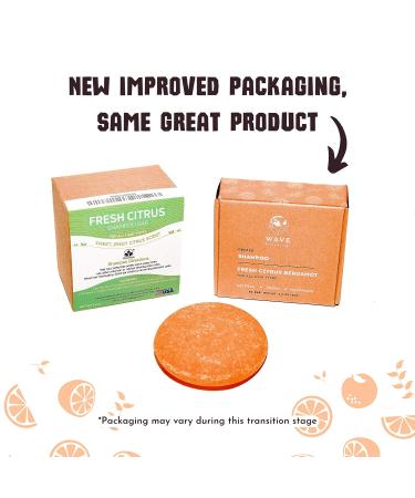 Clever Yoga Fresh Citrus Shampoo Bar - Vegan Solid Bar for All Hair Types - Travel-Friendly & Frizz-Free Haircare Solution (1 Bar) - Buy Online on SooperMarket.com