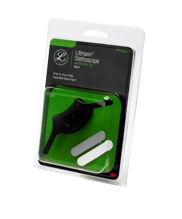 3M Littmann 40007 Stethoscope Identification Tag Black