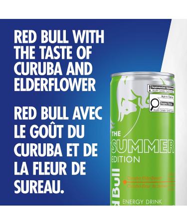 Red Bull Energy Drink 473 ml (12 Pack) & Energy Drink Curuba-Elderflower 250ml (4 pack) - Buy Online on SooperMarket.com