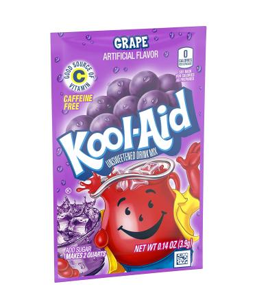Kool-Aid Unsweetened Caffeine Free Grape Zero Calories Powdered Drink Mix - 1 Pitcher Packet - Buy Online on SooperMarket.com