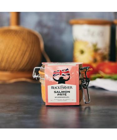 Salmon Pate with Horseradish and Dill - (110g x 6) Gluten free Salmon Pate with Horseradish and Dill