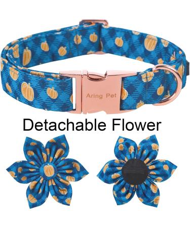 Buy Aring Pet Pumpkin Dog Halter - Adjustable Cotton Halloween Plaid for Small to Large Dogs | Festive Dog Accessories - Buy Online on SooperMarket.com