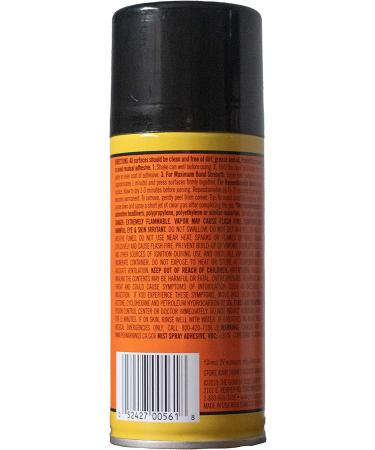 Gorilla Heavy Duty Spray Adhesive 4oz Clear - Multipurpose & Repositionable | Pack of 1 - Buy Online on SooperMarket.com