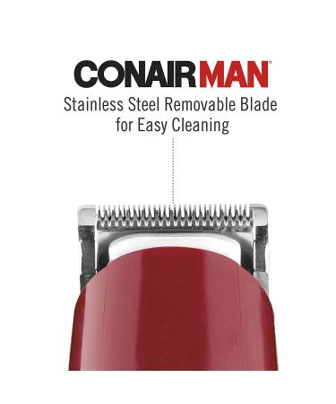ConairMAN Beard & Mustache Trimmer for Men - Corded Plug-In - Best Trimmer for Precision Grooming - Buy Online on SooperMarket.com