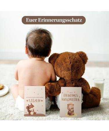 Eulentaler Milestone Cards Set | Boho Style Baby Milestones | 48 Cards Gift Box for Boys & Girls | Perfect for Birth & Baby Parties - Buy Online on SooperMarket.com