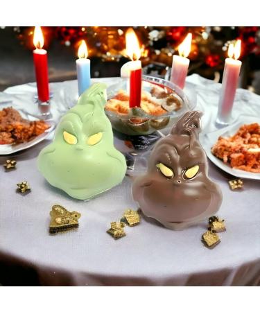 Grinch Hot Chocolate Bomb Mug Melt With Chocolate Chips and Marshmallow Gift NEW - Buy Online on SooperMarket.com