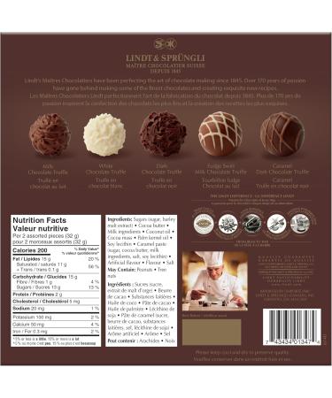Lindt Gourmet Truffles Gift Box 192 Gram Gift Box Christmas Chocolate Christmas Chocolate Gift Box - Buy Online on SooperMarket.com