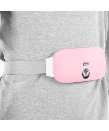 Menstrual Heating Pad - Far Infrared Warming Uterus Waist Belt for Cramp Relief (Pink) - Fast International Shipping - Buy Online on SooperMarket.com