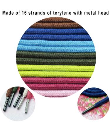 30 Pack Replacement Drawstrings with Threader Tool - 53 Long for Pants, Sweatpants, Hoodies, Scrubs, Jackets, Shorts - Buy Online on SooperMarket.com