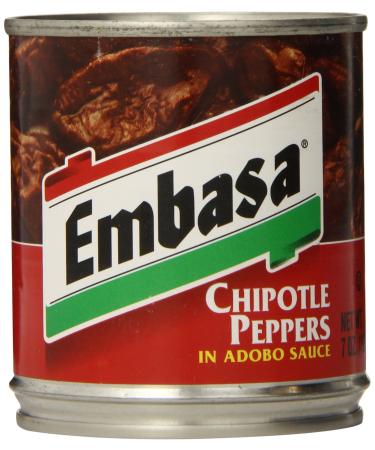 EMBASA Chipotle Peppers in Adobo Sauce, 7 Ounce (Pack of 12) Chipotle 7 Ounce (Pack of 12)