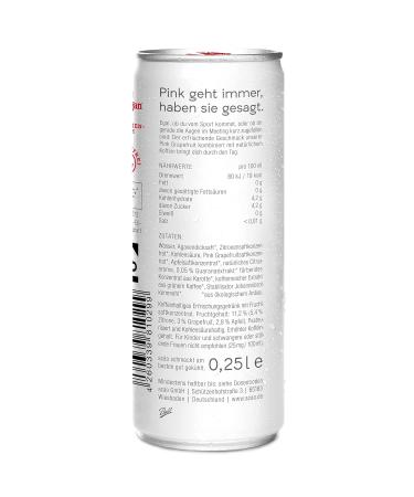 Buy Ac o Pink Grapefruit Organic Drink | 12-Pack 250ml Cans | Low-Calorie Vegan Energy Alternative | Eco-Friendly & Bio-Certified - Buy Online on SooperMarket.com