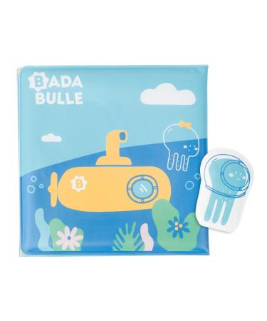 Badabulle bath book with octopus finger puppet 1 page of figures & 1 page of story from 4 months BPA-free