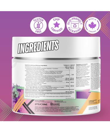 Shop Sante Pre Workout Plus Preworkout Energy Powder 150mg Caffeine Citrulline Beta Alanine Sports Drink Supplement for Men and Women 50 servings - Rainbow Sorbet - Buy Online on SooperMarket.com