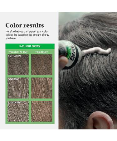 Just For Men Shampoo-In Color Light Brown H-25 1 Pack - With Vitamin E for Stronger Hair - Formerly Original Formula - Buy Online on SooperMarket.com