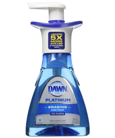 Dawn Platinum Dishwashing Foam, Fresh Rapids, 10.1 Ounce