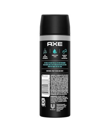 Axe Apollo Deodorant Body Spray For Men 48H Odor Protection Sage & Cedarwood Aluminum Free Body Spray Deodorant 5.1oz - Buy Online on SooperMarket.com