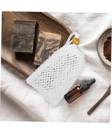 Baluue 1pc Soap Bag Handmade Soap Bath Scrubber for Body Fruit Soap Travel Organizer Bags Soap Saver Nylon - Buy Online on SooperMarket.com