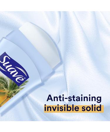 Suave Deodorant Antiperspirant for Women Variety Pack Tropical Paradise + Mango & Citrus Invisible Solid 48H Protection Anti-Staining 2.6 Oz Ea (2 Piece Set) - Buy Online on SooperMarket.com