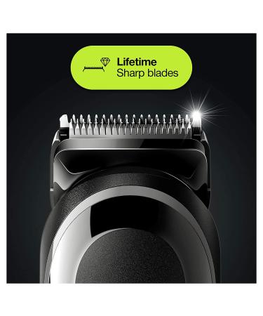 Braun 7-in-1 Men's Hair Clippers & Grooming Kit with Gillette Razor - Blue (9 Piece Set) - Buy Online on SooperMarket.com