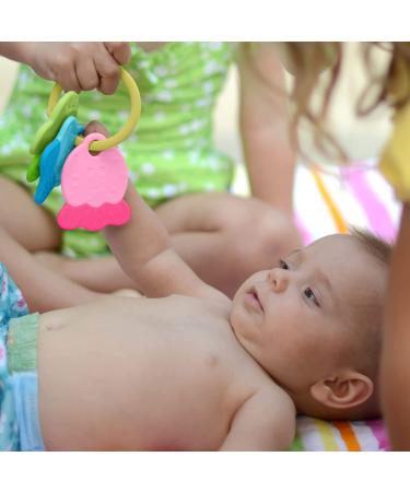 Green Sprouts Teething Keys | Safe, Durable Rattle for Teething & Learning - Buy Online on SooperMarket.com