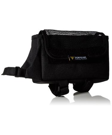 Topeak Unisex-Adult Tribag All Weather Frame bag Black/White Large (18 x 10.2 x 4 cm 0.72 l) Large (18 x 10.2 x 4 cm 0.72 l) Black/White