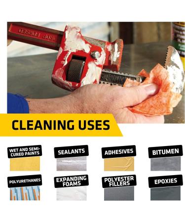 Everbuild Wonder Wipes Multi-Use Cleaning Wipes - 100 Wipes | For Building Trade, Hands, Tools & Surfaces - Specially Formulated (Red) - Buy Online on SooperMarket.com